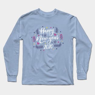 Funny Christmas Happy New Year 2020 Long Sleeve T-Shirt